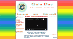 Desktop Screenshot of gaiaday.info