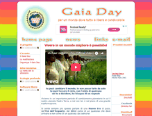 Tablet Screenshot of gaiaday.info